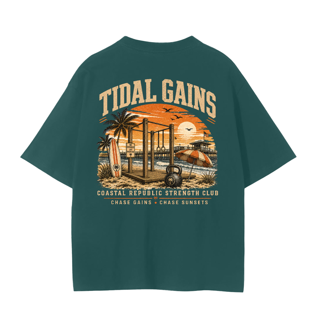 Tidal Gains Tee - Sand Edition