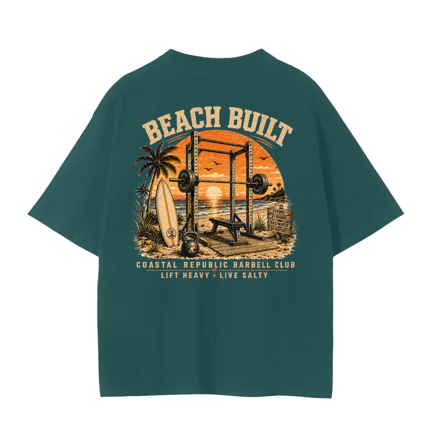 Beach Built Tee - Sand Edition