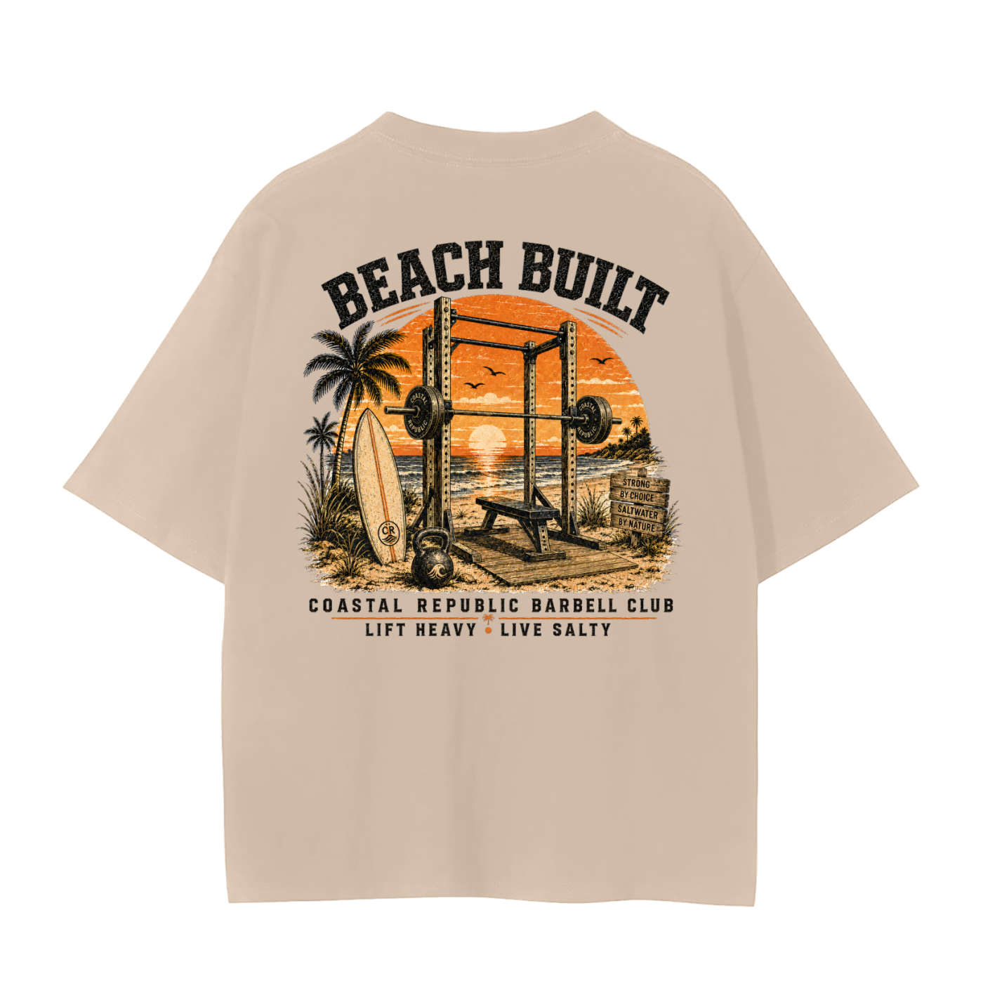 Beach Built Tee