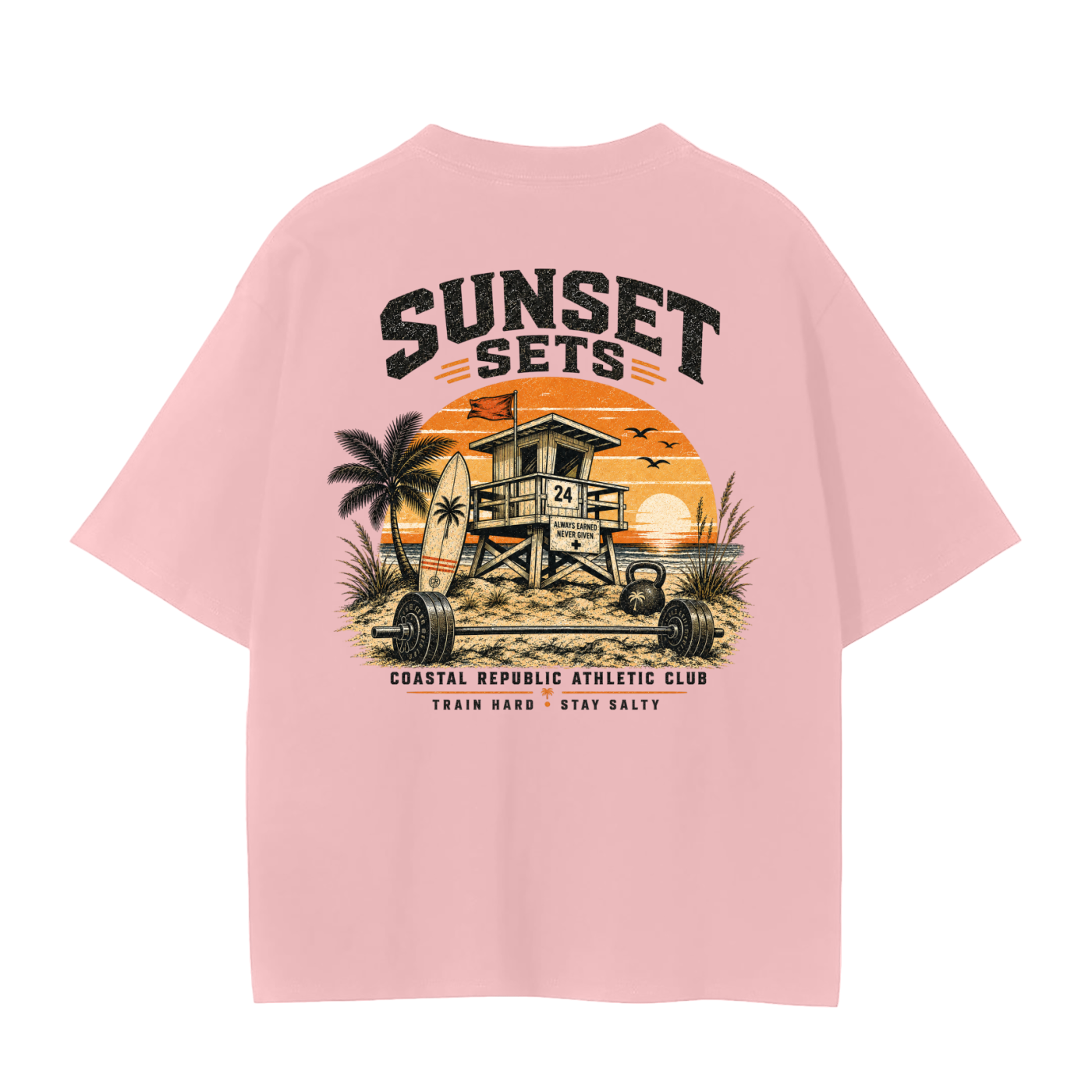 Sunset Sets Tee