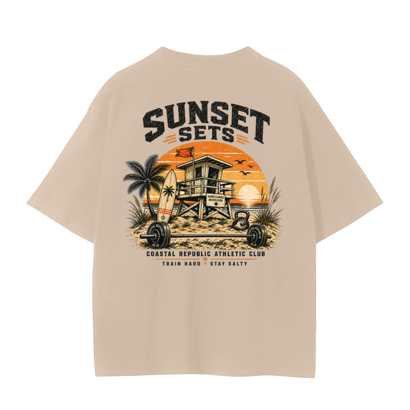 Sunset Sets Tee