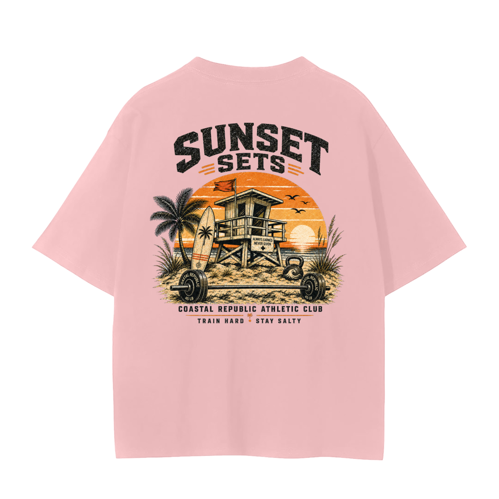 Sunset Sets Tee
