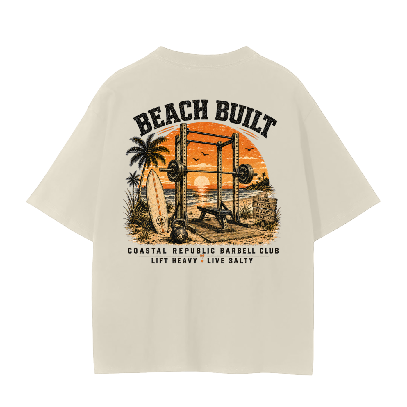 Beach Built Tee