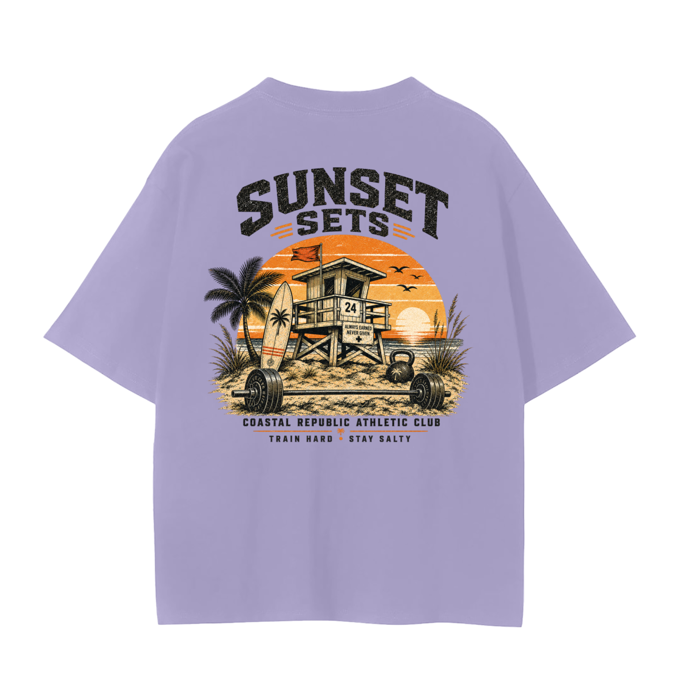 Sunset Sets Tee