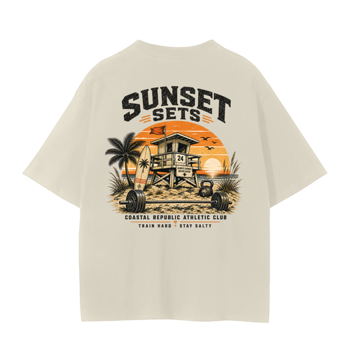 Sunset Sets Tee