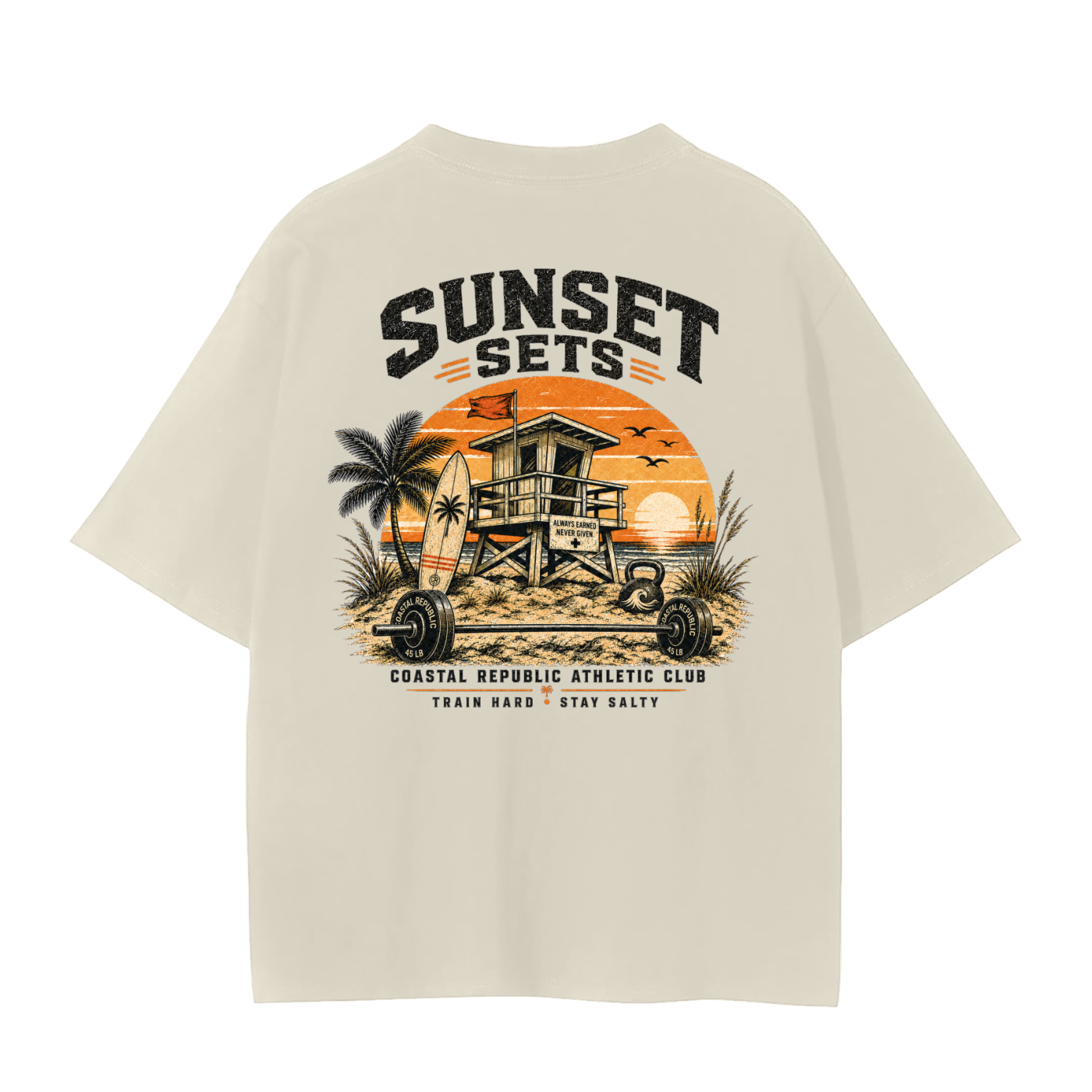 Sunset Sets Tee