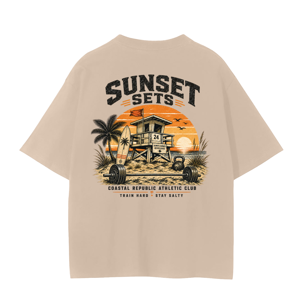 Sunset Sets Tee