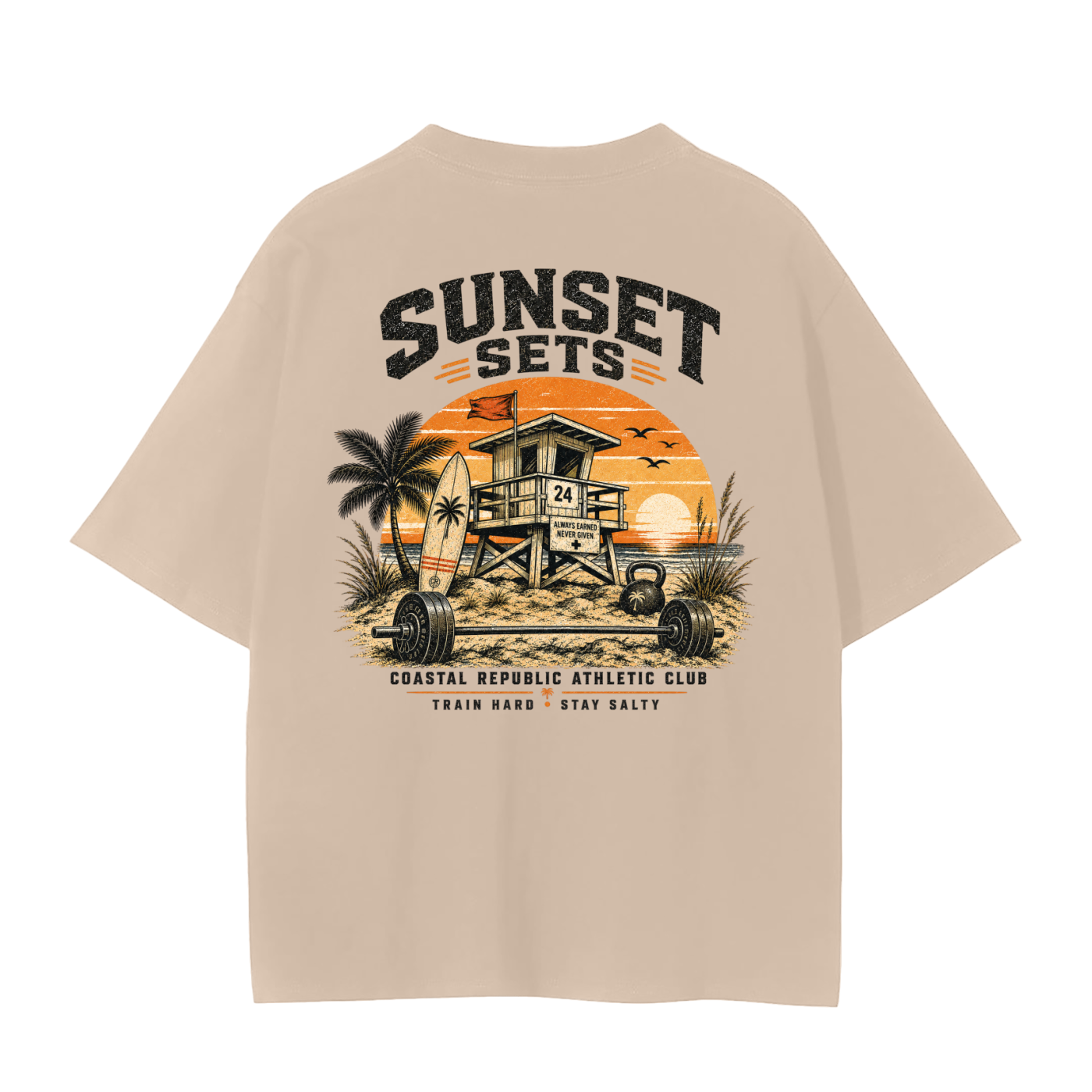 Sunset Sets Tee