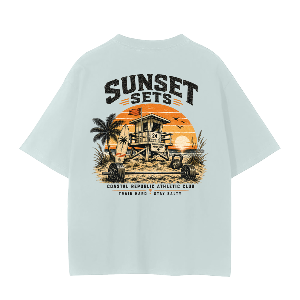 Sunset Sets Tee