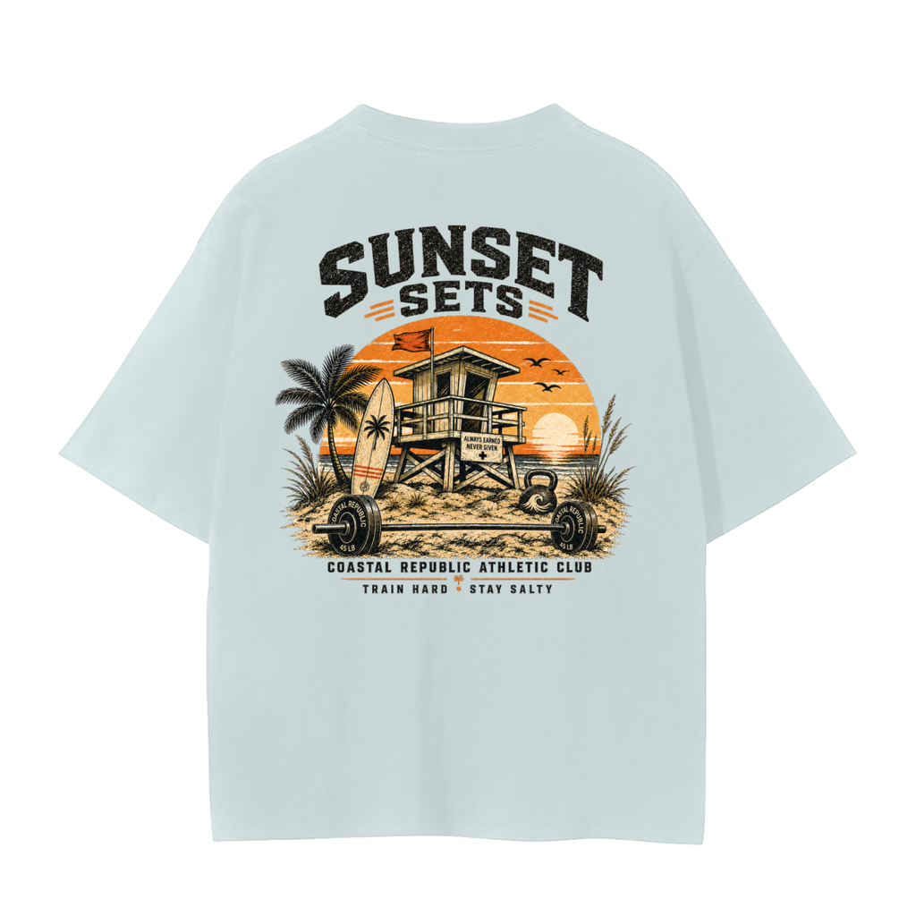 Sunset Sets Tee