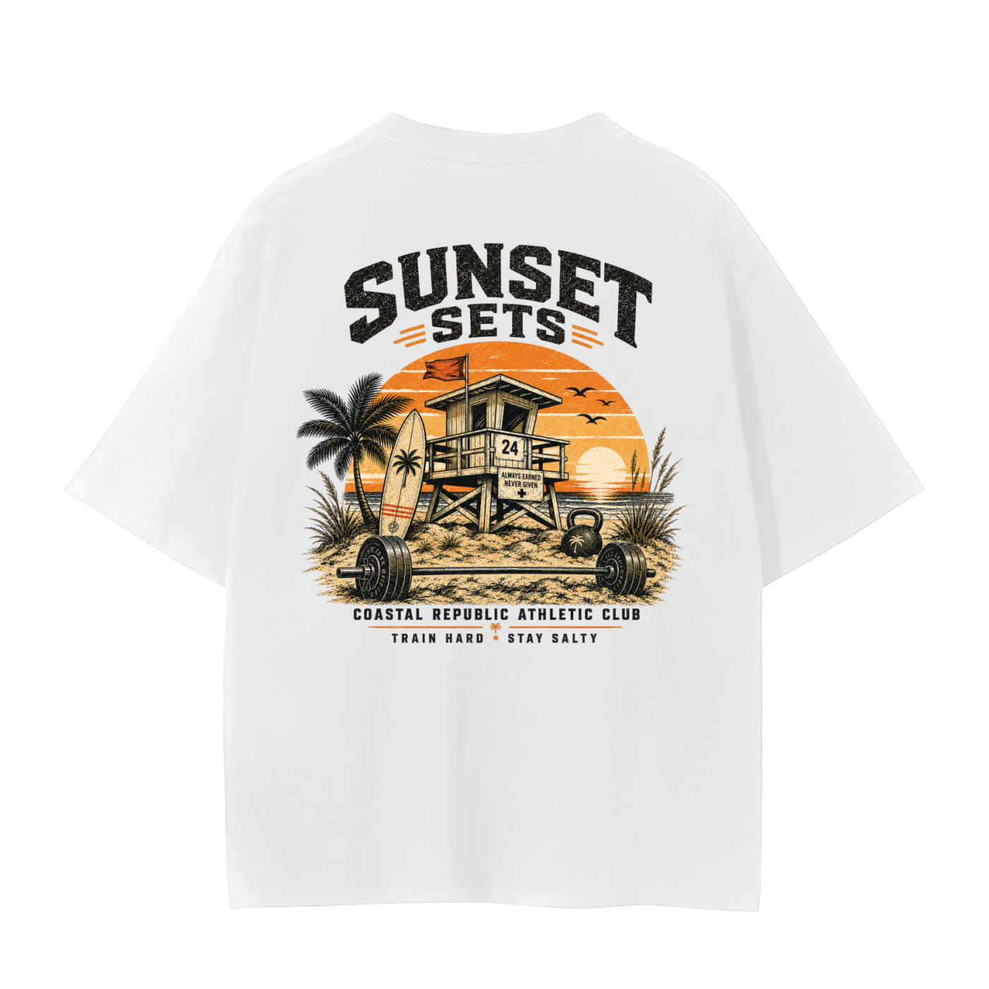 Sunset Sets Tee