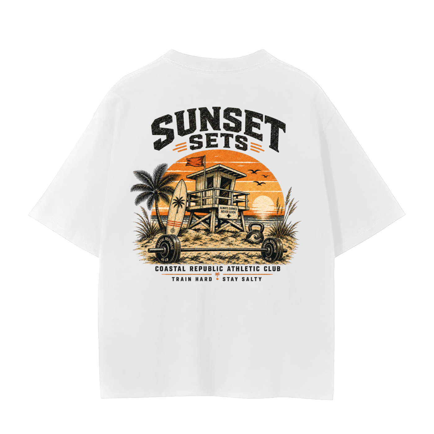 Sunset Sets Tee