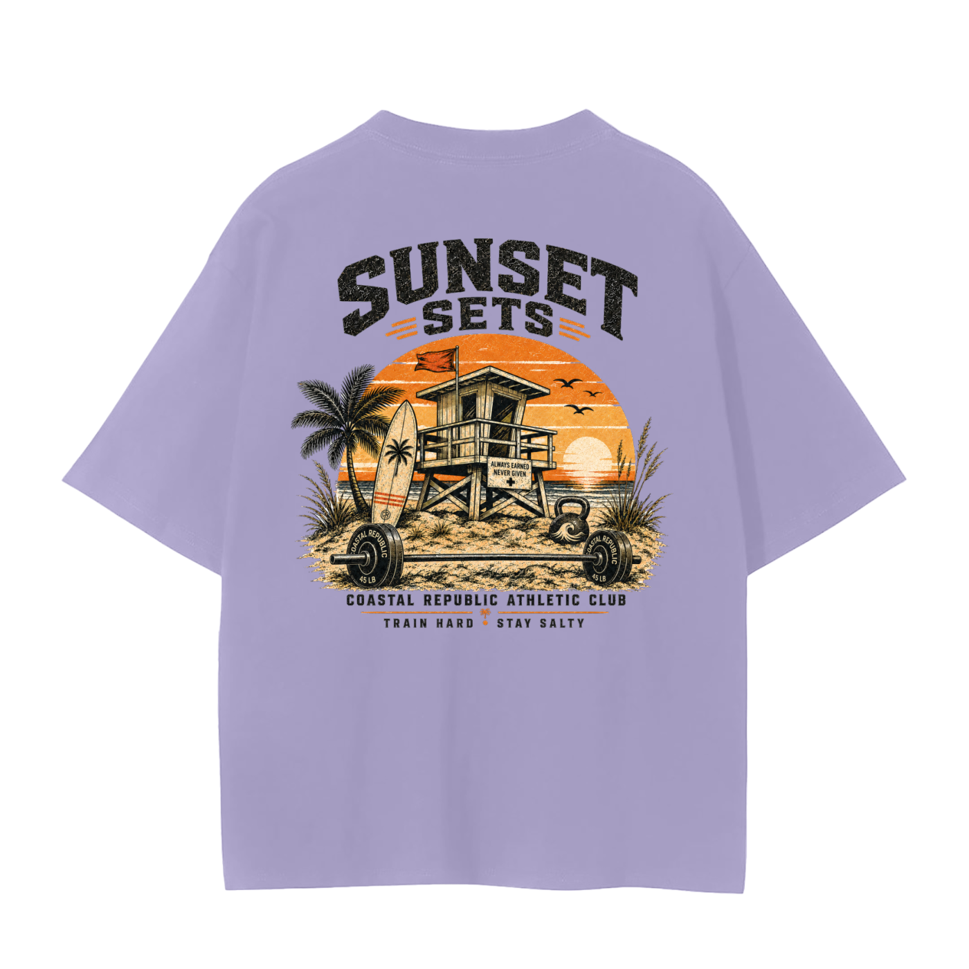 Sunset Sets Tee